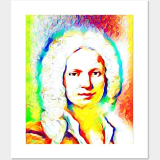 Antonio Vivaldi Colourful Portrait | Antonio Vivaldi Artwork 11 Posters and Art